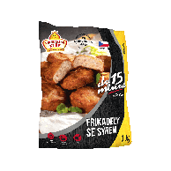 Smaž. Frikadely se sýrem 1000g Vodň.