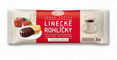 Linecké  rohlíčky polomáčené 170g