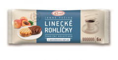 Rohlíčky linecké s meruňk. náplní 210g