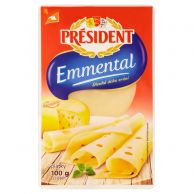 Président Emmental 45% plátky 100g