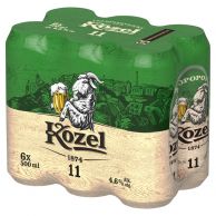 Velkopopovický Kozel 11 0,5l plech 6pack