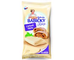 Těsto listové 2 plátky mražené DBK 350g