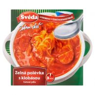 Polévka zelná s klobásou 330g
