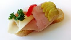 Chlebíček šunka, sýr 67g
