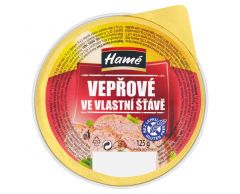Vepřové maso ve vlastní šťávě 125g 