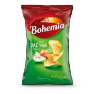 Bohemia chips smetana +cibule 130g