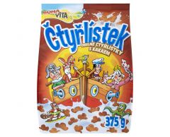 Cereálie Čtyřlístek čokoládový 375g 