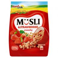 Crunchy musli s jahodama 375g