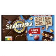 Čok. Stud. pečeť hořká 170g
