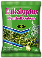 Bonbony eukalyptus 150g