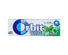 Žvýkačky Orbit white spearmint dražé 14g