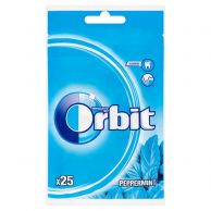 Žvýkačky Orbit Peppermint sáček 35g 