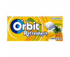 Žvýkačky Orbit refreshers tropic. 17,9g