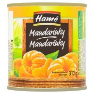 Kompot mandarinky 312/175g