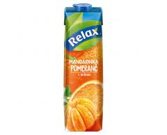 Relax select mandarinka pomeranč 1l