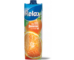 Relax 100% pomerančová šťáva 1l