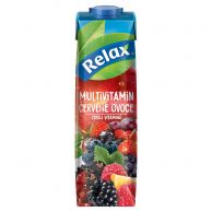 Relax multivitamin červené ovoce 1l