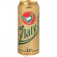 Zlatý Bažant světlý ležák 0,5l plech