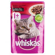 Whiskas kapsička hovězí 100g