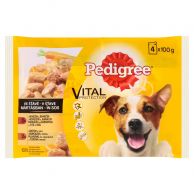 Pedigree kaps. hovězí+jeh. šťáva 4x100g