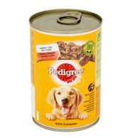 Pedigree hov. ve vl.šťávě konz. pes 400g