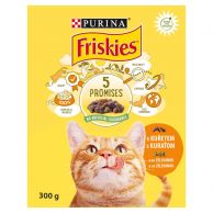 Friskies granule kuře+zelen. kočka 300g