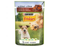 Friskies Adult jehně+mrkev 100g pes