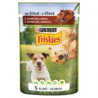 Friskies Adult jehně+mrkev 100g pes