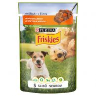Friskies kapsa kuře+mrkev pes 100g