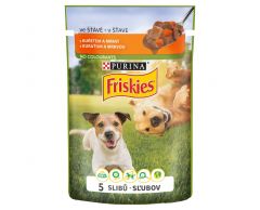 Friskies kapsa kuře+mrkev pes 100g