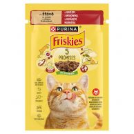 Friskies kapsička hovězí 85g kočka 