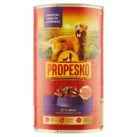 Propesko hov.+kuře+zvěřina pes 1240g
