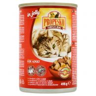 Propesko hovězí+játra kočka PPF 415g