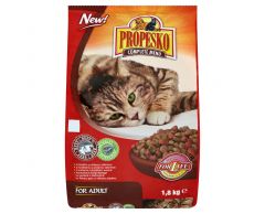 Propesko hov.+zelenina kočka 1,8kg