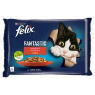 Felix fantas. kap. hov.+kuře 4x85g kočka