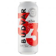 Budvar 33 sv. ležák 0,5l plech