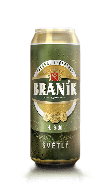 Bráník světlé výčepní 0,5l plech