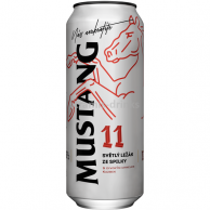 Mustang 11 ležák světlý 0,5l plech
