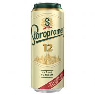 Staropramen 12 plech 0,5l