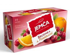 Čaj Jemča brusinka pomeranč 40g