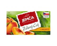 Čaj Jemča zelený broskev 20x1,5g