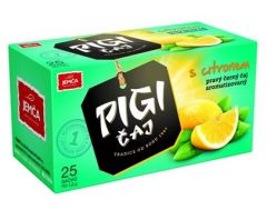 Čaj Pigi černý, citron 37,5g