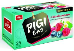Čaj Pigi černý lesní ovoce 37,5g