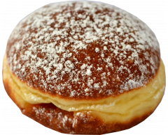 Kobliha s jahod. náplní 65g BANDUR