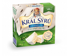 Král sýrů se zeleným pepřem 120g 