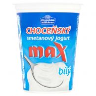 Choceňský smet. jogurt Max bílý 380g