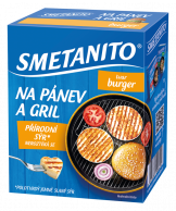 Smetanito na panev a gril Burger 2*100g