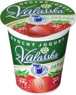 Ovocný jogurt z Valašska jahodový 150g