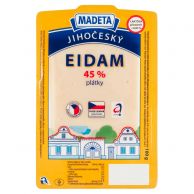 Jihočeský Eidam 45% plátky 100g