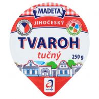 Jihočeský tvaroh měkký 38% vanička 250g